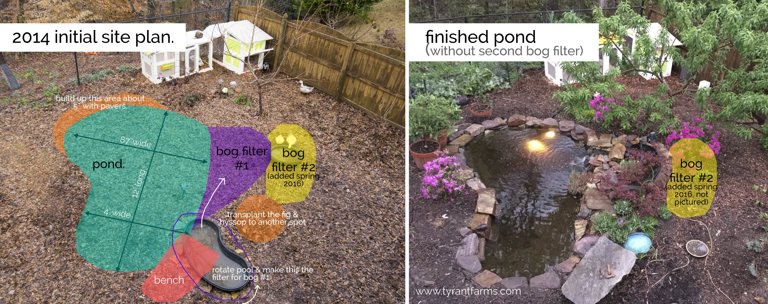 How to build a DIY backyard pond with selfcleaning biofilter